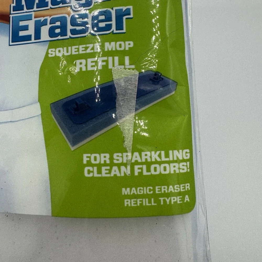 Mr. Clean Magic Eraser Mop Refill Fits Most‎ Squeeze Mops Refill Type A